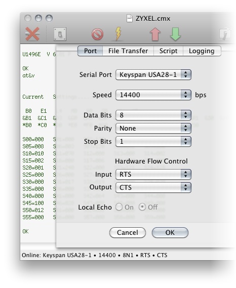 Simple Serial Transport